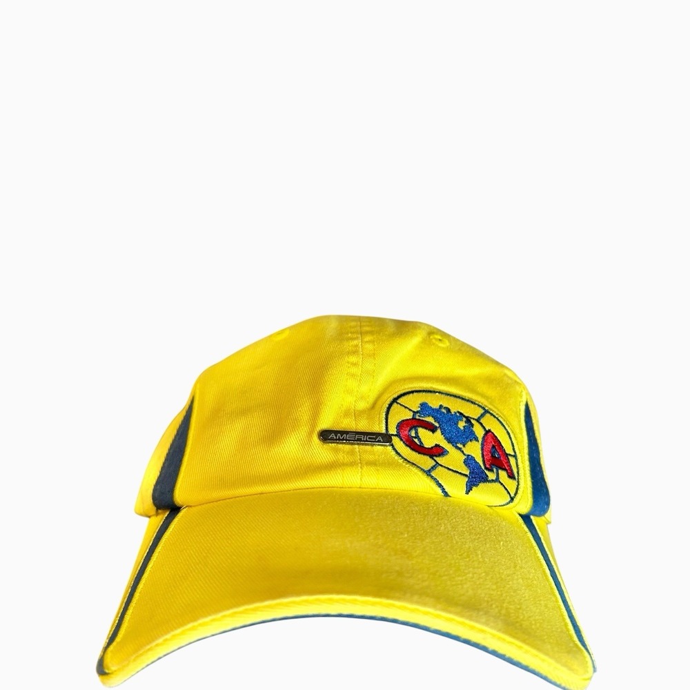 Rhinox América Officially Licensed Yellow Blue Soccer Cap futbol club america